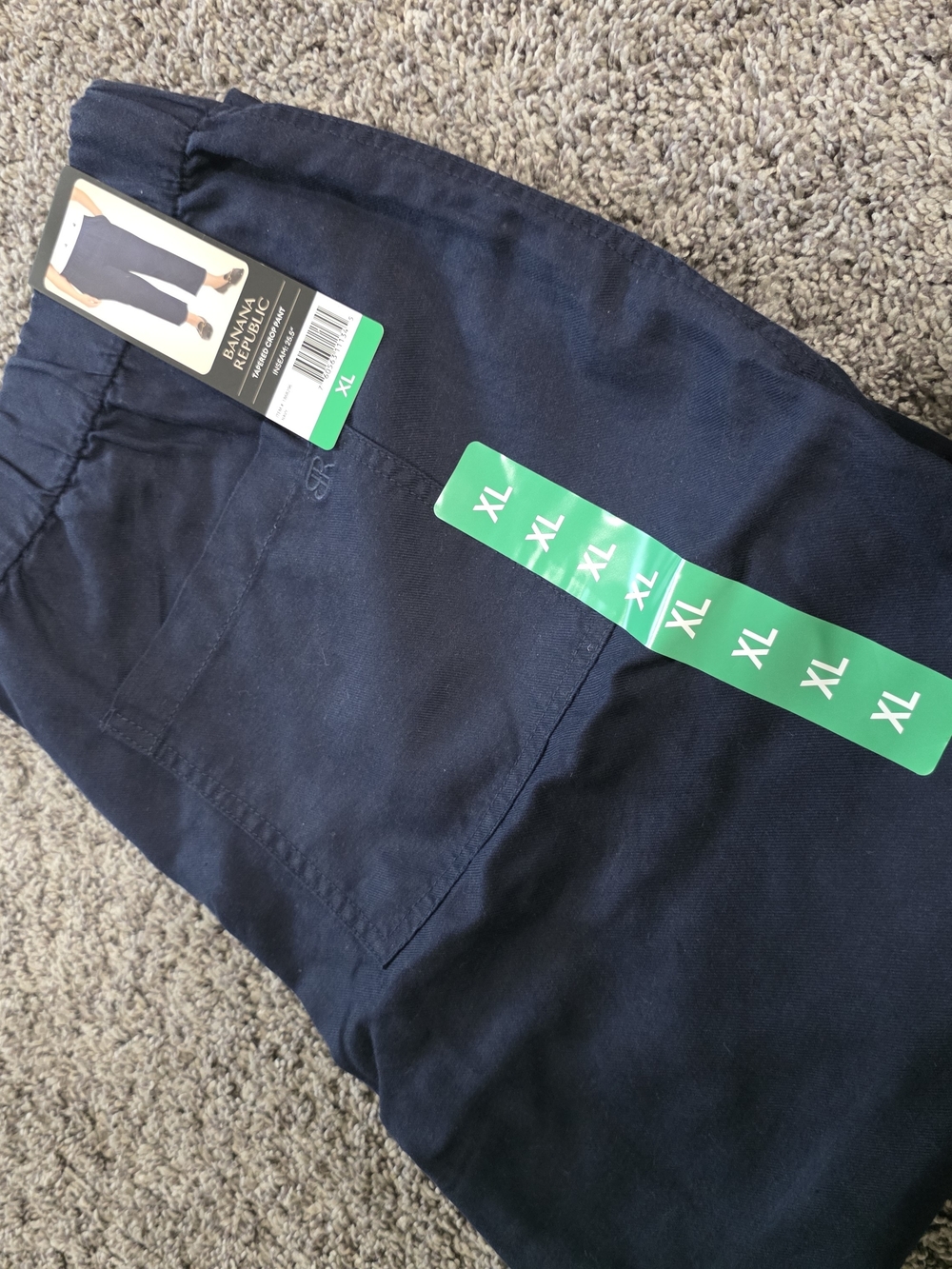 Banana Republic Women's Navy Pull-On Chinos